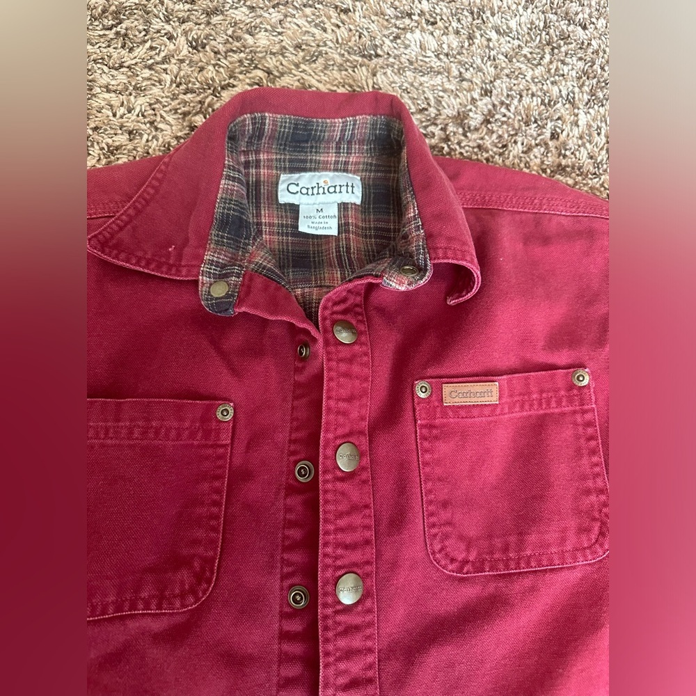 Carhartt jacket/flannel